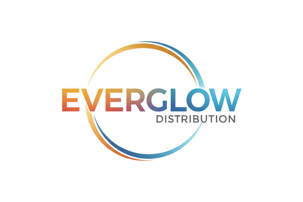 make-a-professional-logo-using-everglow-distribution-but-make-the-everglow-be-the-center-of-attention-and-make-the-distribution-more-discreet and make the background transparent